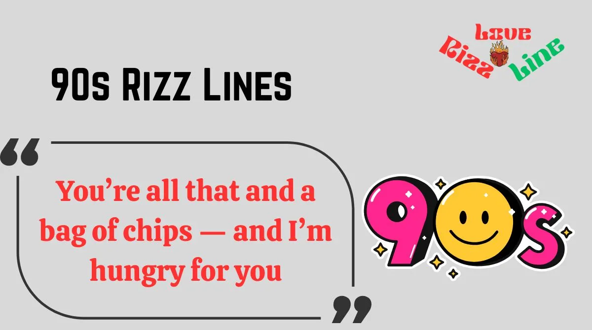 You are currently viewing 💿 154+ 90s Rizz Lines That’ll Have You Feelin’ Fly in 2025 😎✨
