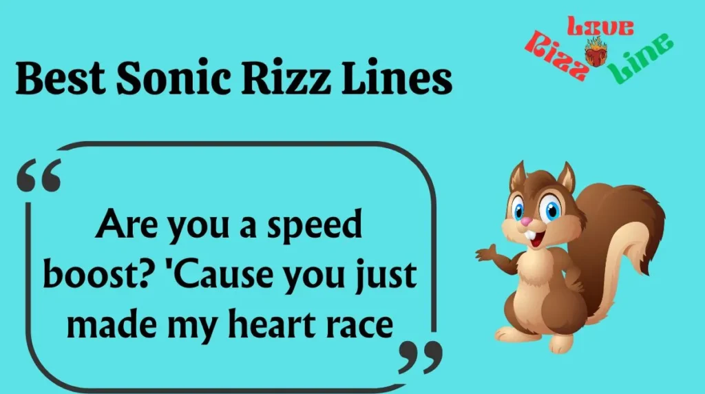 Best Sonic Rizz Lines