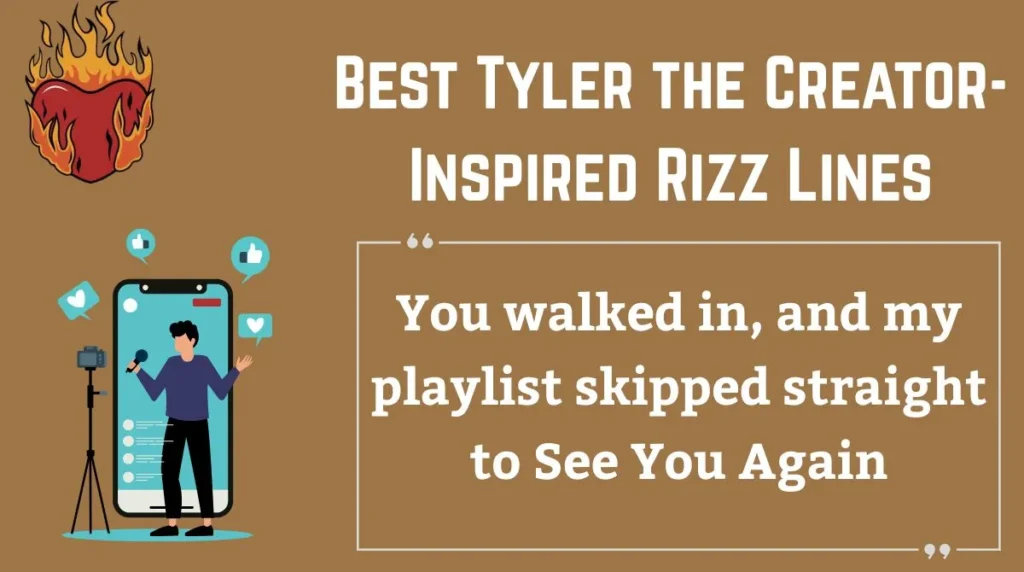 Best Tyler the Creator-Inspired Rizz Lines