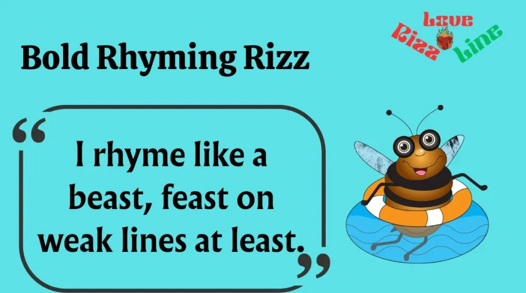 Bold Rhyming Rizz