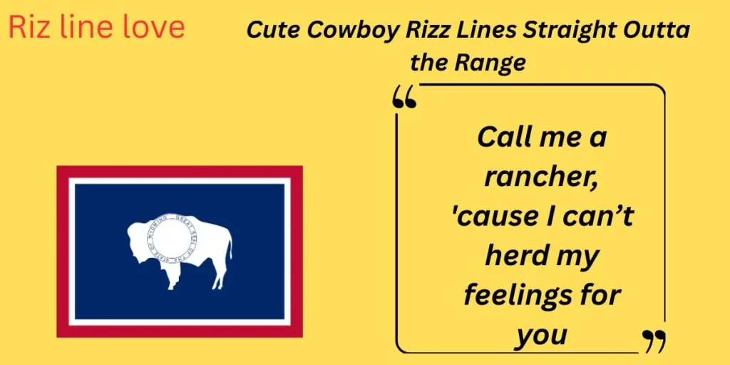 Cute Cowboy Rizz Lines Straight Outta the Range