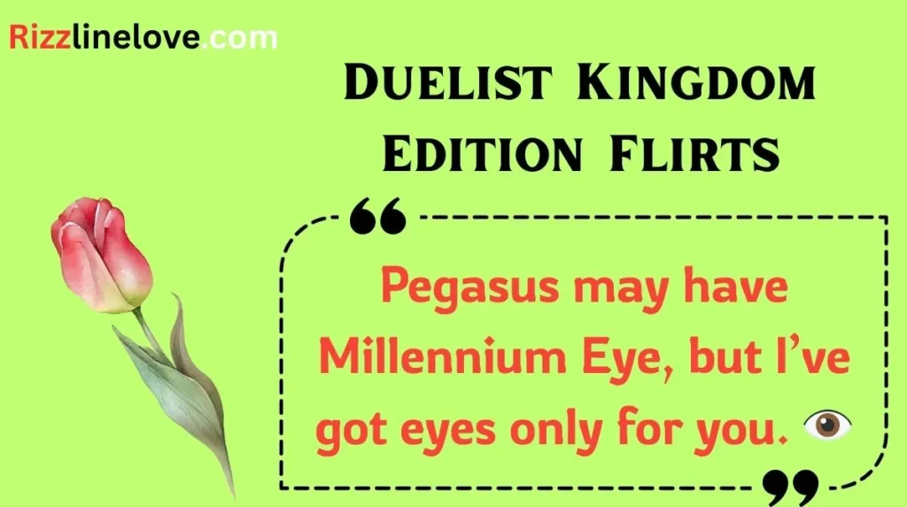 Duelist Kingdom Edition Flirts