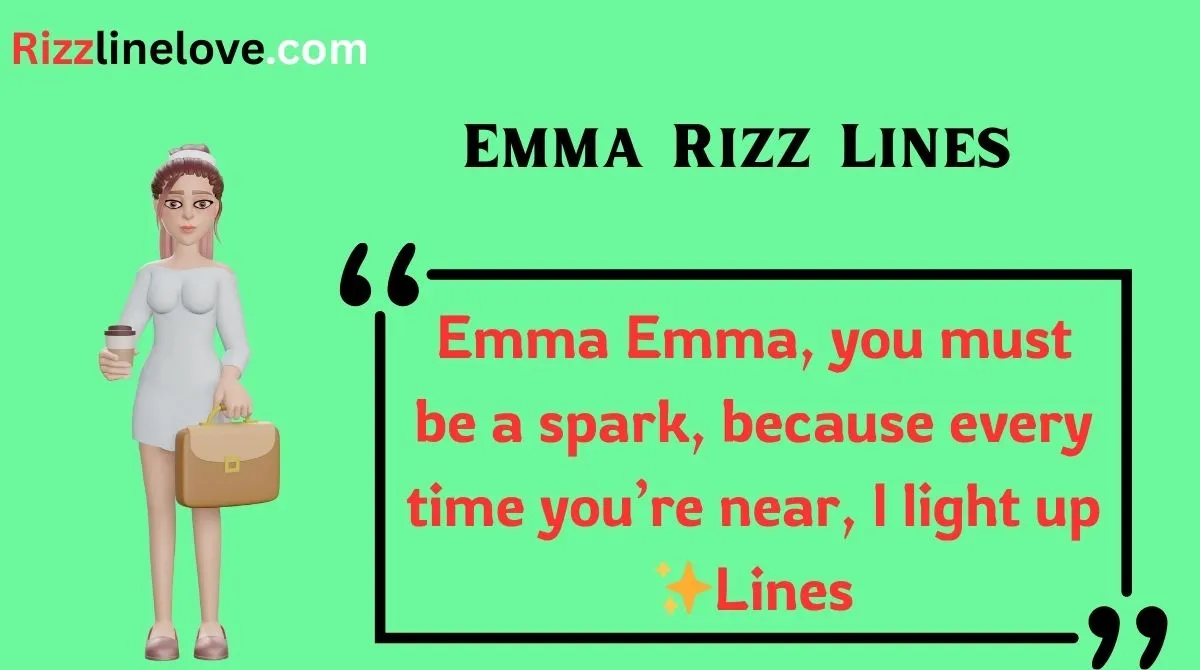 You are currently viewing 151+ Emma Rizz Lines 💘✨ (2025) | Flirty, Funny & Fire Rizz for Your Emma Crush