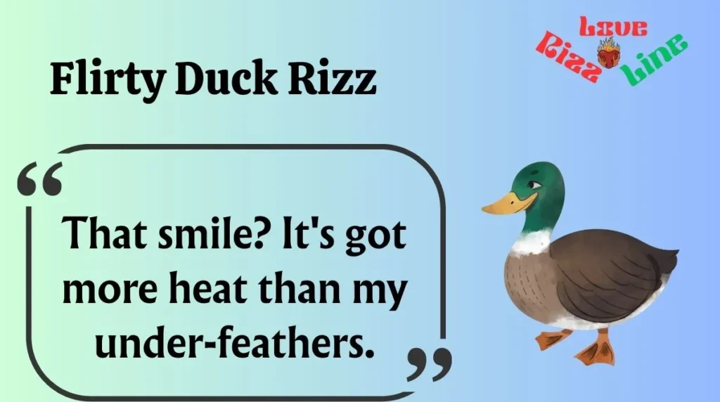 Flirty Duck Rizz