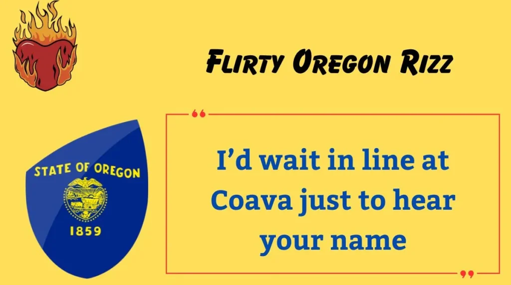 Flirty Oregon Rizz