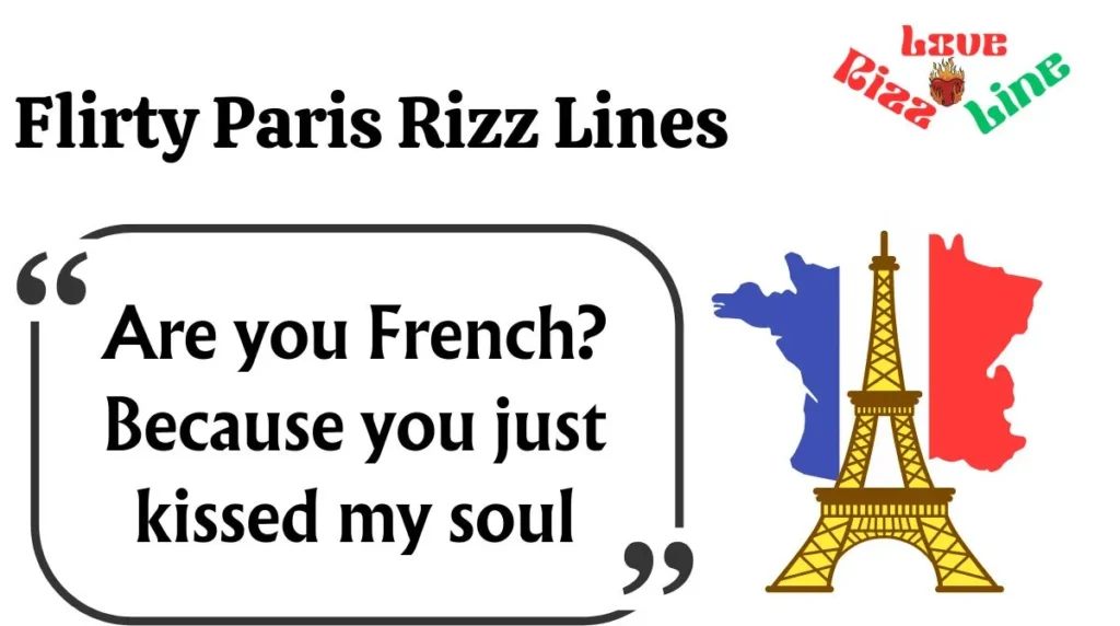 Flirty Paris Rizz Lines