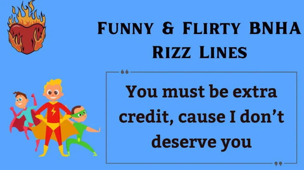 Funny & Flirty BNHA Rizz Lines
