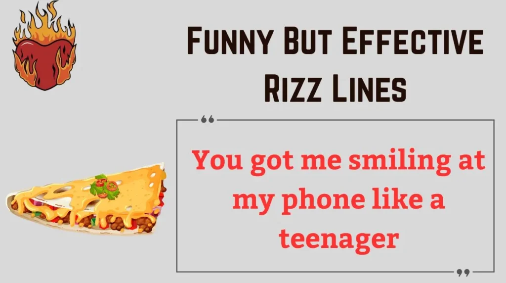 Funny But Effective Rizz Lines
