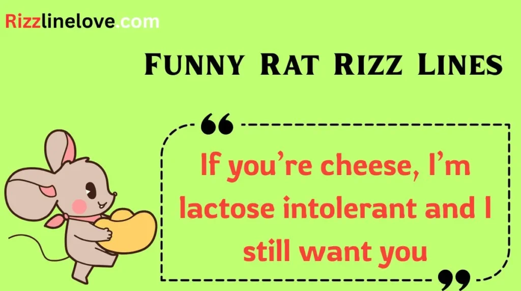 Funny Rat Rizz Lines