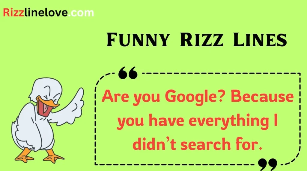 Funny Rizz Lines
