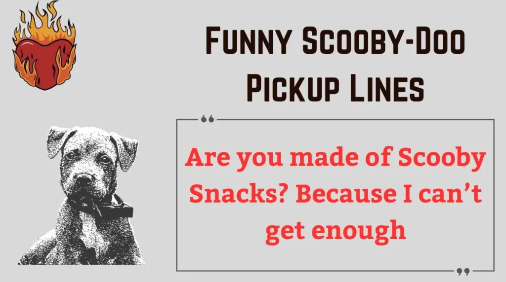Funny Scooby-Doo Pickup Lines