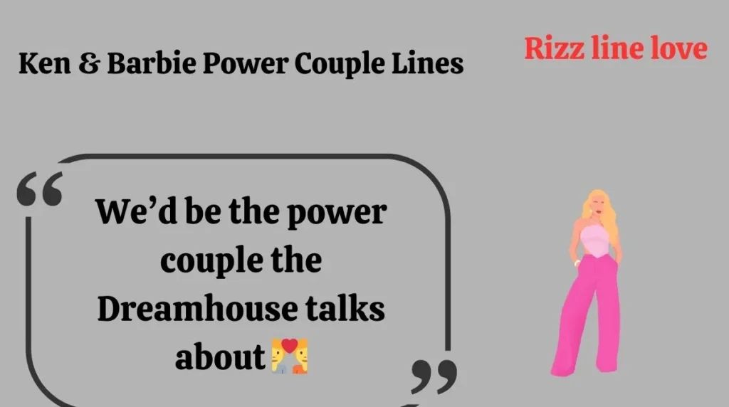 Ken & Barbie Power Couple Lines