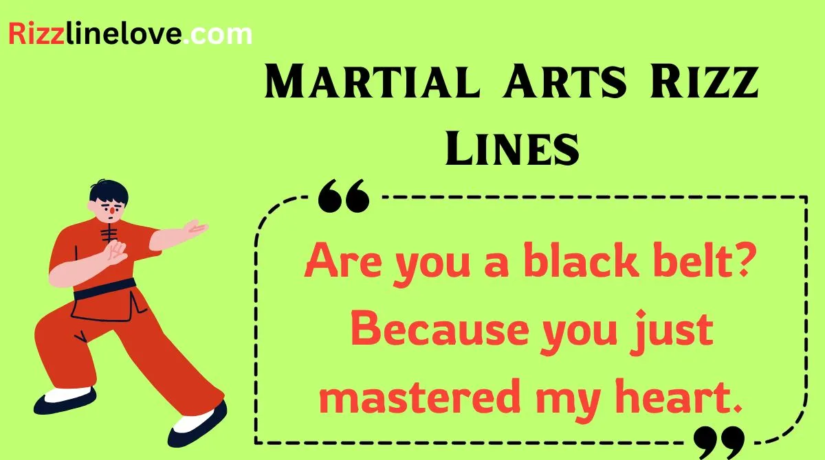 You are currently viewing 🥋162+ Martial Arts Rizz Lines (2025)🔥 | Kickin’ Charm & Knockout Flirtation!💥