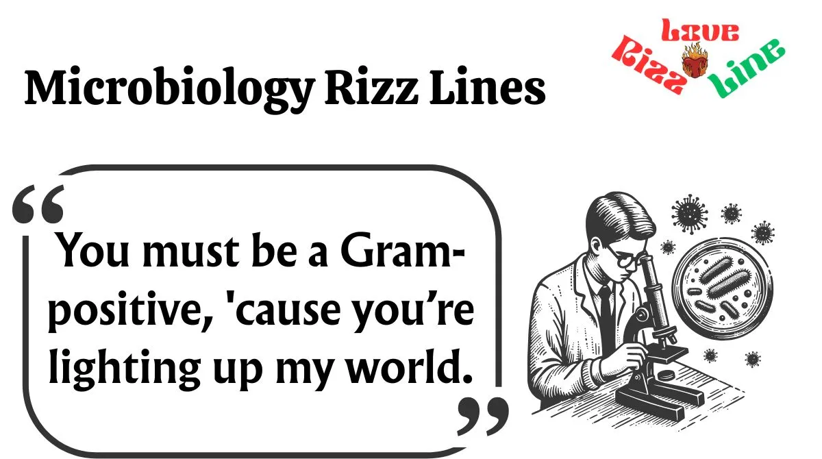 You are currently viewing 🧫 121+ Microbiology Rizz Lines to Charm with Science (2025) 🔬💘