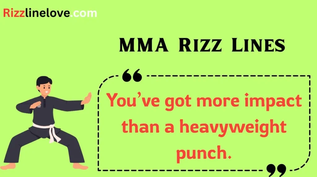MMA Rizz Lines