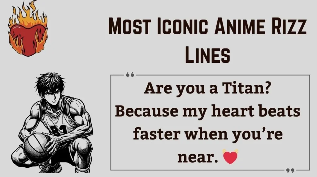 Most Iconic Anime Rizz Lines