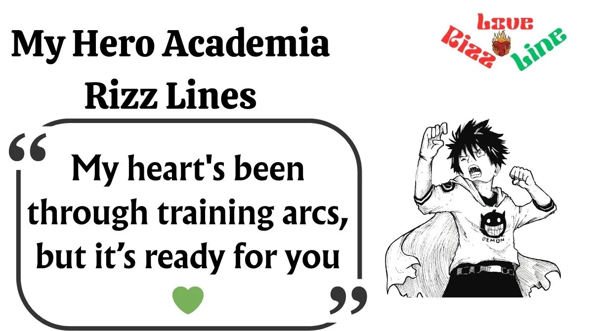 You are currently viewing 🔥 156+ My Hero Academia Rizz Lines (2025) 💥 | Ultimate Anime Rizz Collection for Every Otaku 💬