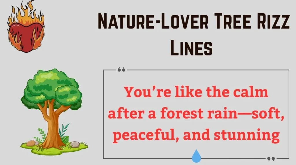 Nature-Lover Tree Rizz Lines 