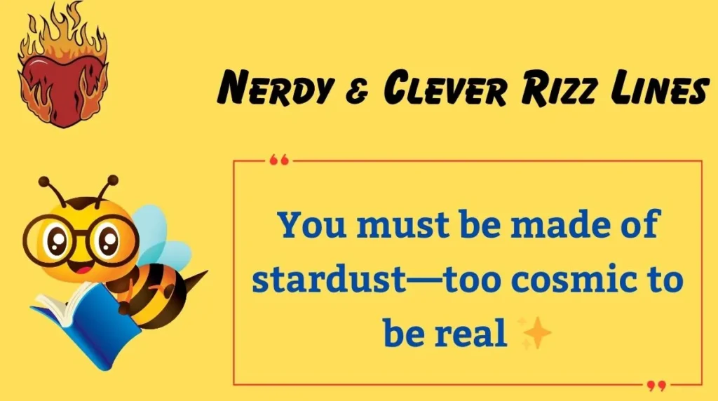 Nerdy & Clever Rizz Lines