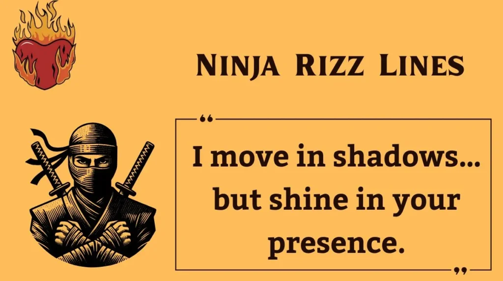 Ninja Rizz Lines