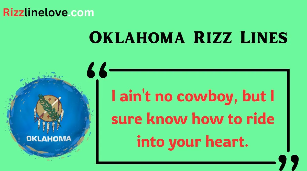 You are currently viewing 🔥146+ Oklahoma Rizz Lines (2025) 😎💬 | Ultimate Flirty Game from the Sooner State