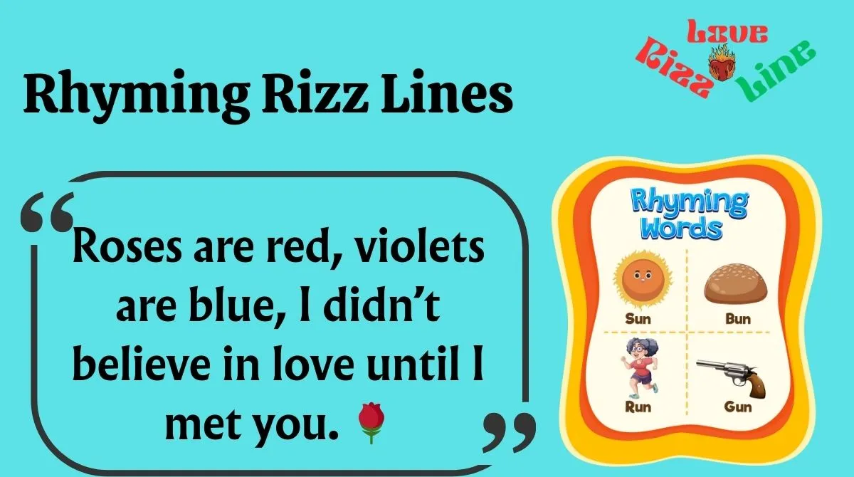 You are currently viewing 🔥 144+ Rhyming Rizz Lines (2025) 🎤✨ | Bars That’ll Make Hearts Drop 💘🧠