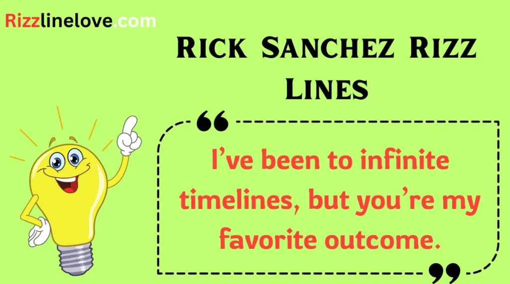 Rick Sanchez Rizz Lines