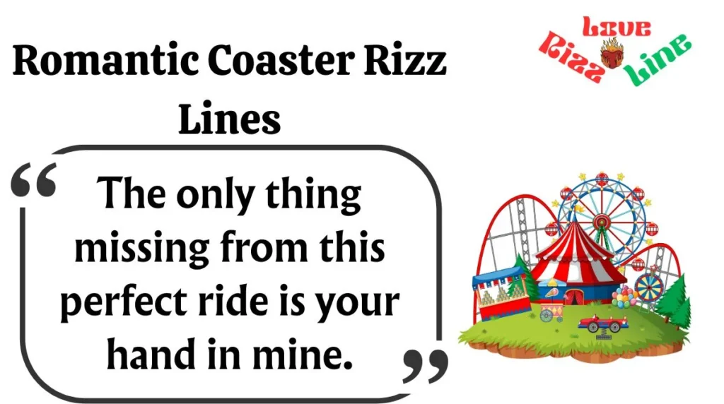 Romantic Coaster Rizz Lines