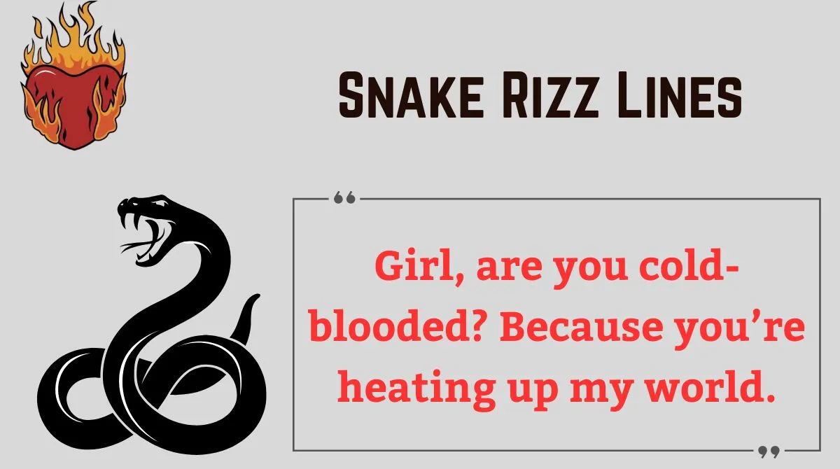 You are currently viewing 🐍 144+ Snake Rizz Lines That’ll Slither into Hearts in 2025 🐍🔥