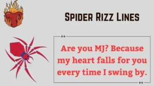 Spider Rizz Lines
