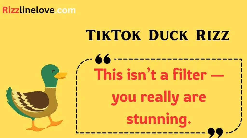 TikTok Duck Rizz
