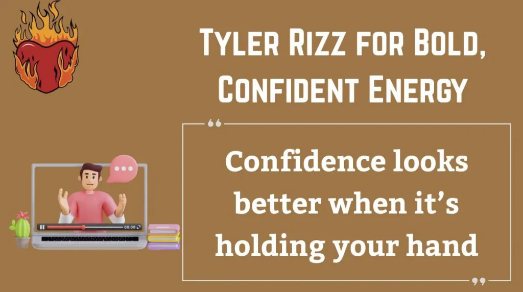 Tyler Rizz for Bold, Confident Energy