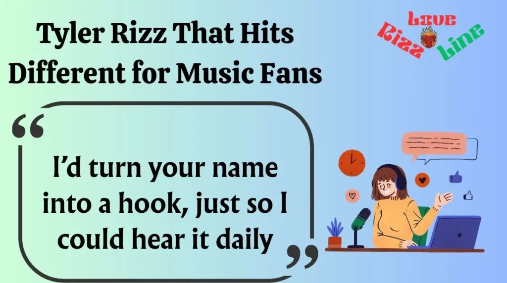 Tyler Rizz That Hits Different for Music Fans