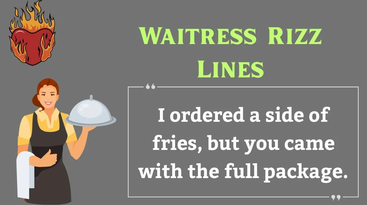 You are currently viewing 🌟150+ Waitress Rizz Lines (2025 Edition) 🍽️🔥 Ultimate Charm for Restaurant Romance!