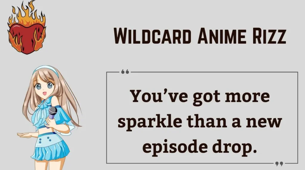 Wildcard Anime Rizz