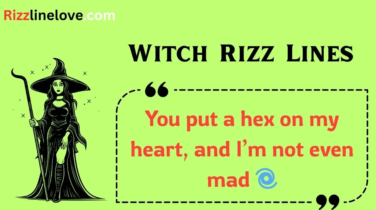 You are currently viewing 🔮156+ Witch Rizz Lines (2025)🧙✨ | Spellbinding Pickup Lines for Magical Flirting!