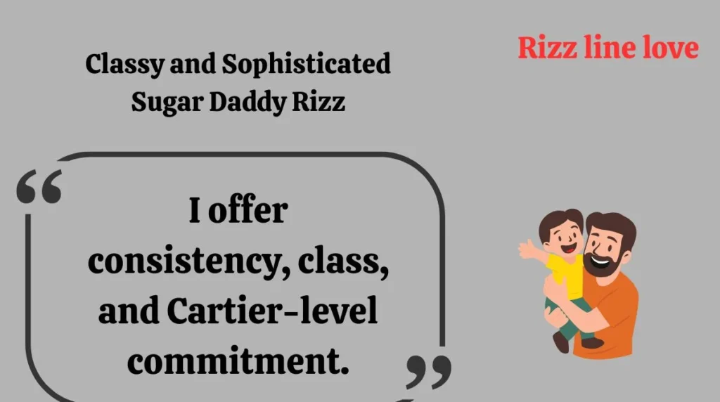 Classy and Sophisticated Sugar Daddy Rizz
