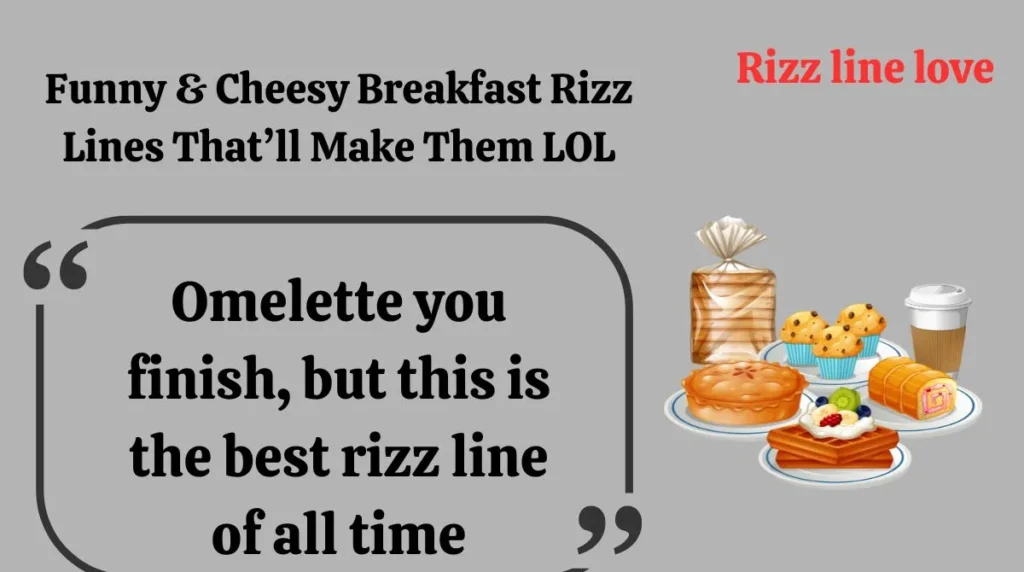 Funny & Cheesy Breakfast Rizz Lines That’ll Make Them LOL