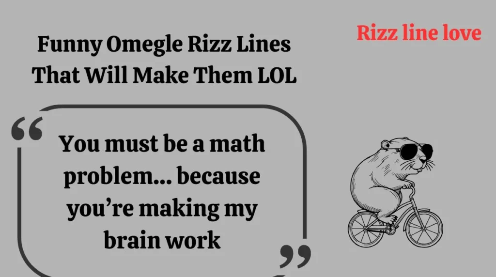 Funny Omegle Rizz Lines That Will Make Them LOL