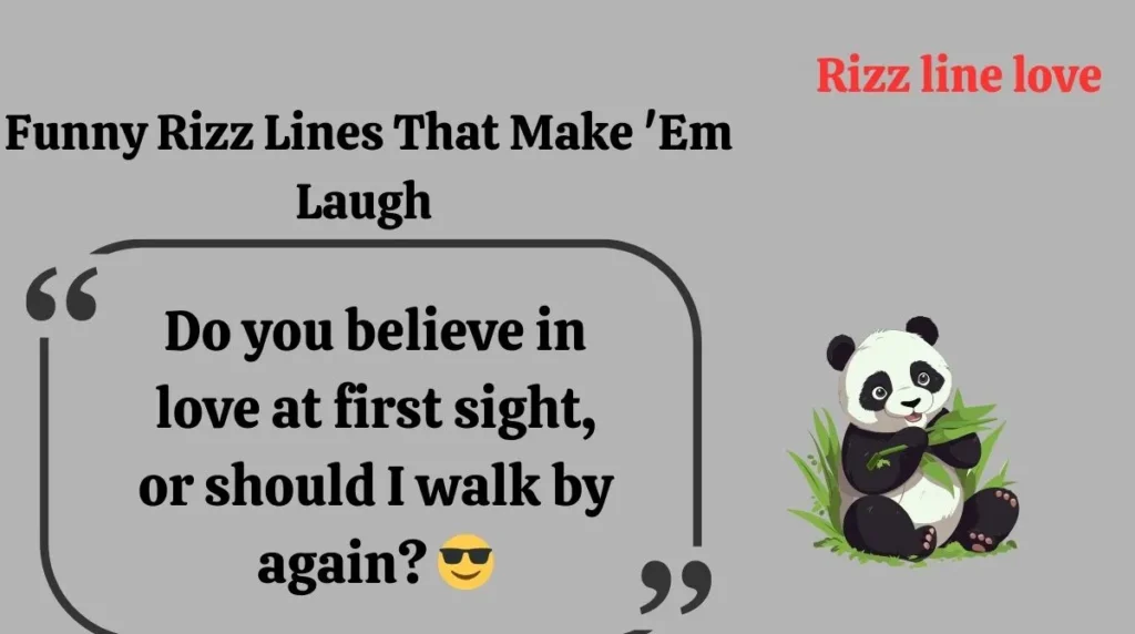 Funny Rizz Lines That Make 'Em Laugh 