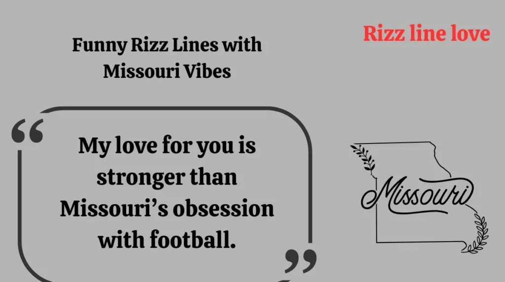 Funny Rizz Lines with Missouri Vibes