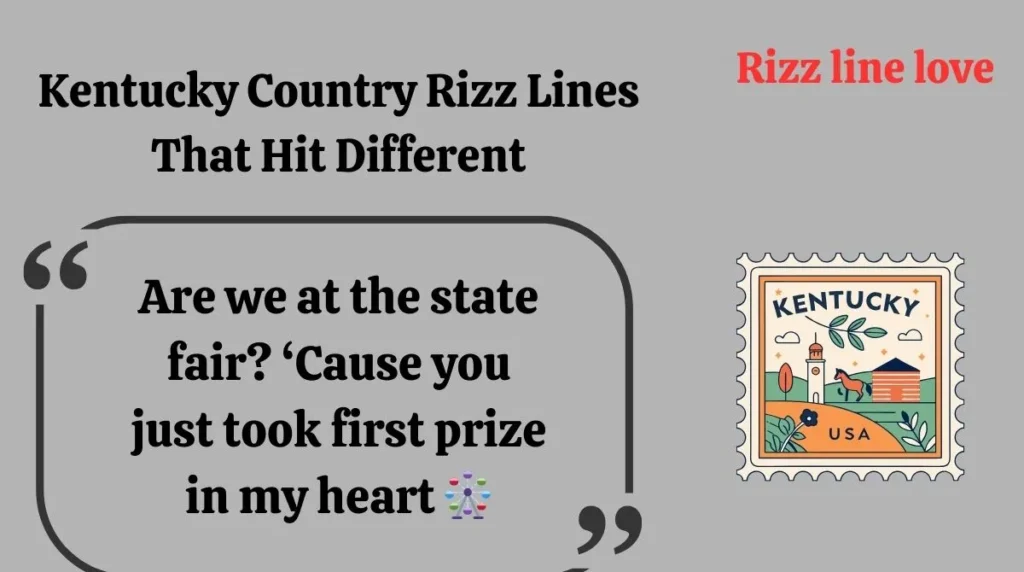 Kentucky Country Rizz Lines That Hit Different