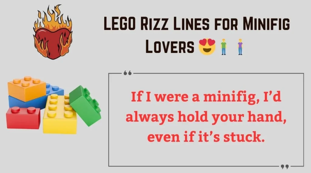 LEGO Rizz Lines for Minifig Lovers 