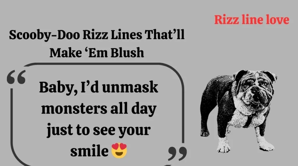 Scooby-Doo Rizz Lines That’ll Make ‘Em Blush