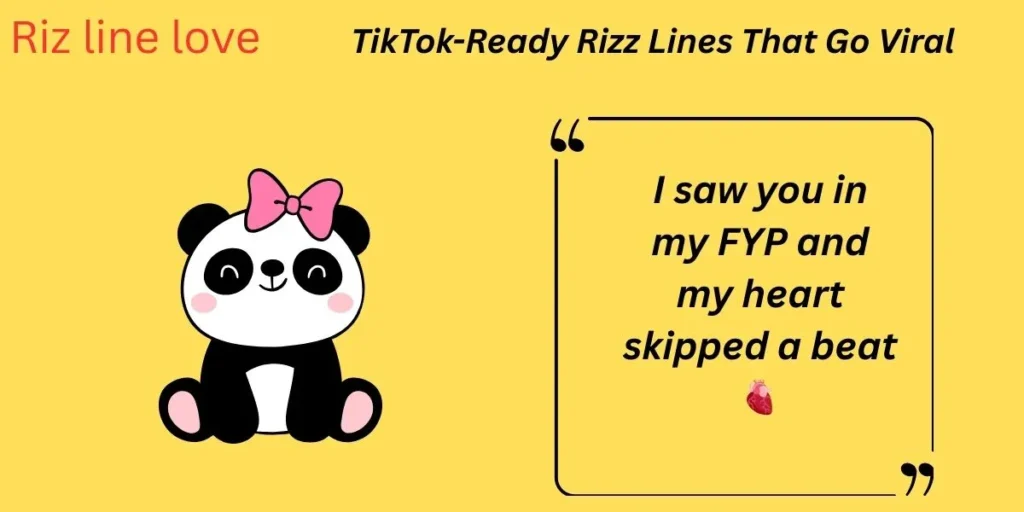 TikTok-Ready Rizz Lines That Go Viral 