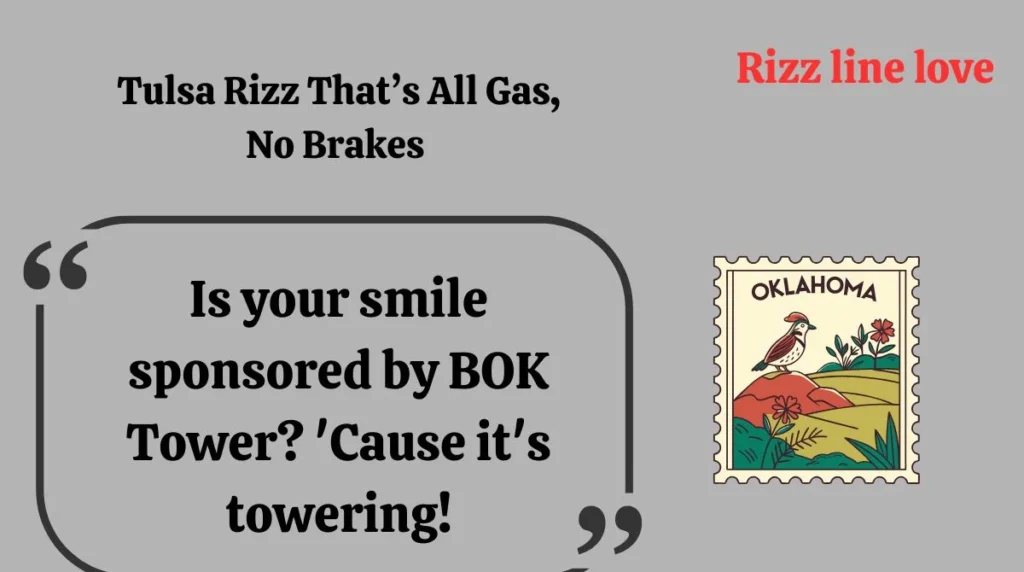 Tulsa Rizz That’s All Gas, No Brakes
