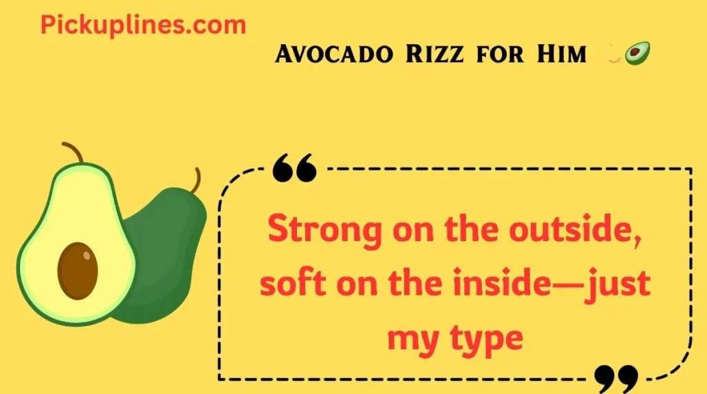 Avocado Rizz for Him 