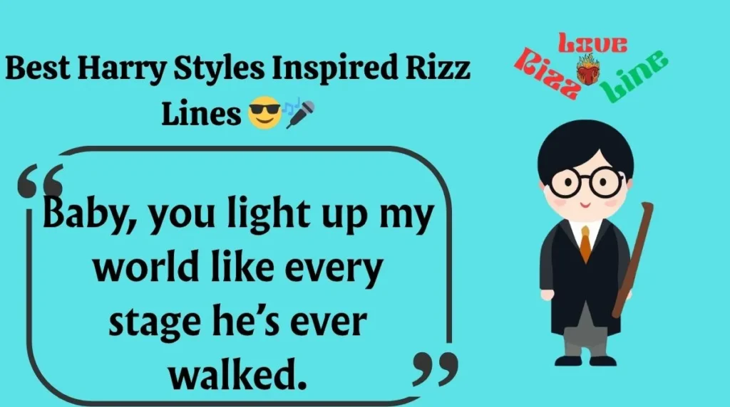 Best Harry Styles Inspired Rizz Lines 