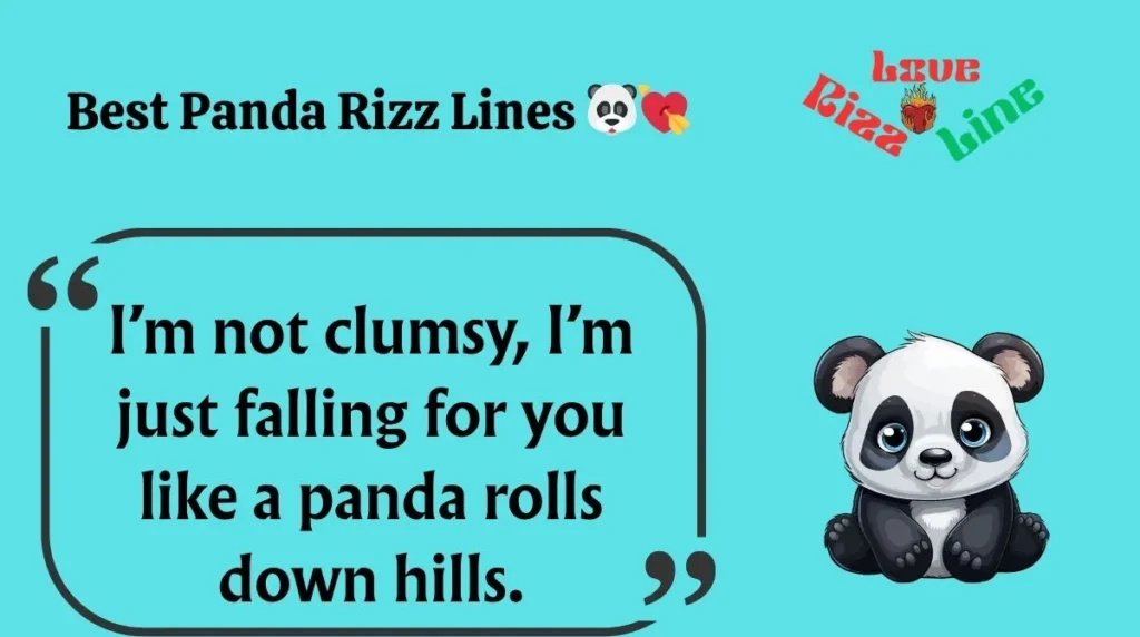 Best Panda Rizz Lines 