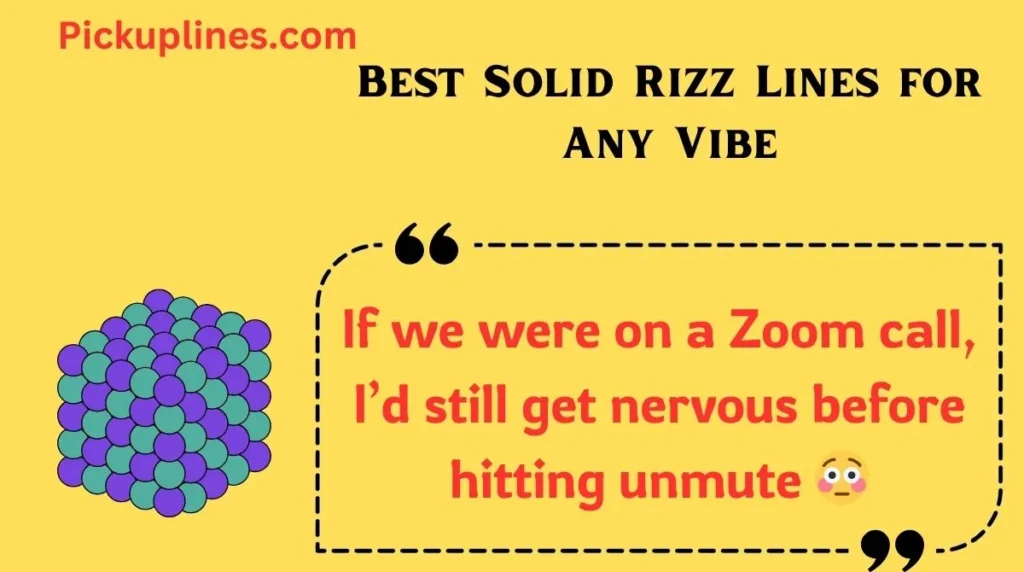 Best Solid Rizz Lines for Any Vibe